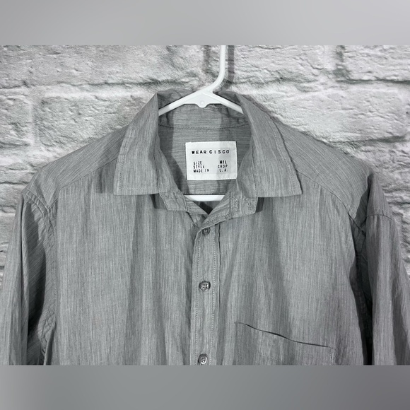 WearCisco SIZE LARGE THE CROP SHIRT IN HEATHERS - Picture 4 of 13